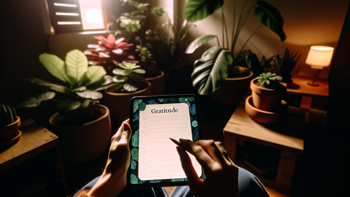 Apps para llevar un diario de gratitud y emociones