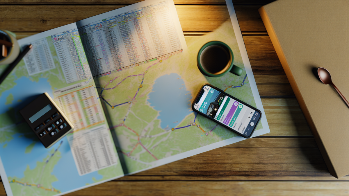 Consulta horarios de trenes y autobuses regionales con estas apps