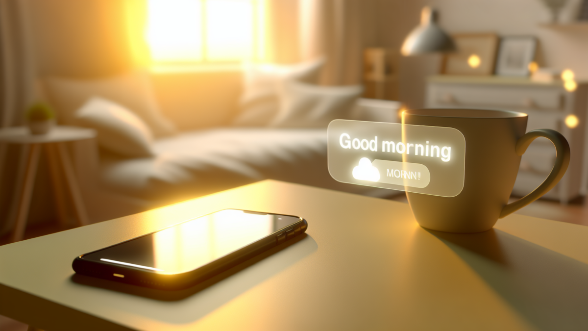 Aplicaciones para mensajes de buenos días