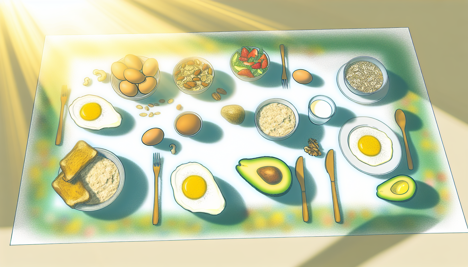 Componentes esenciales y recetas rápidas para un desayuno energético y equilibrado cada día
