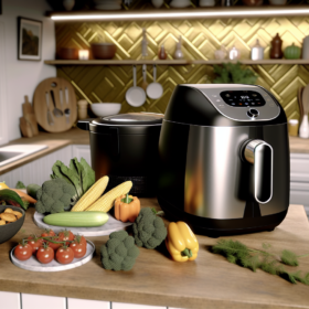 Dispositivos innovadores para cocinar saludable con menos grasas y máxima conservación de nutrientes