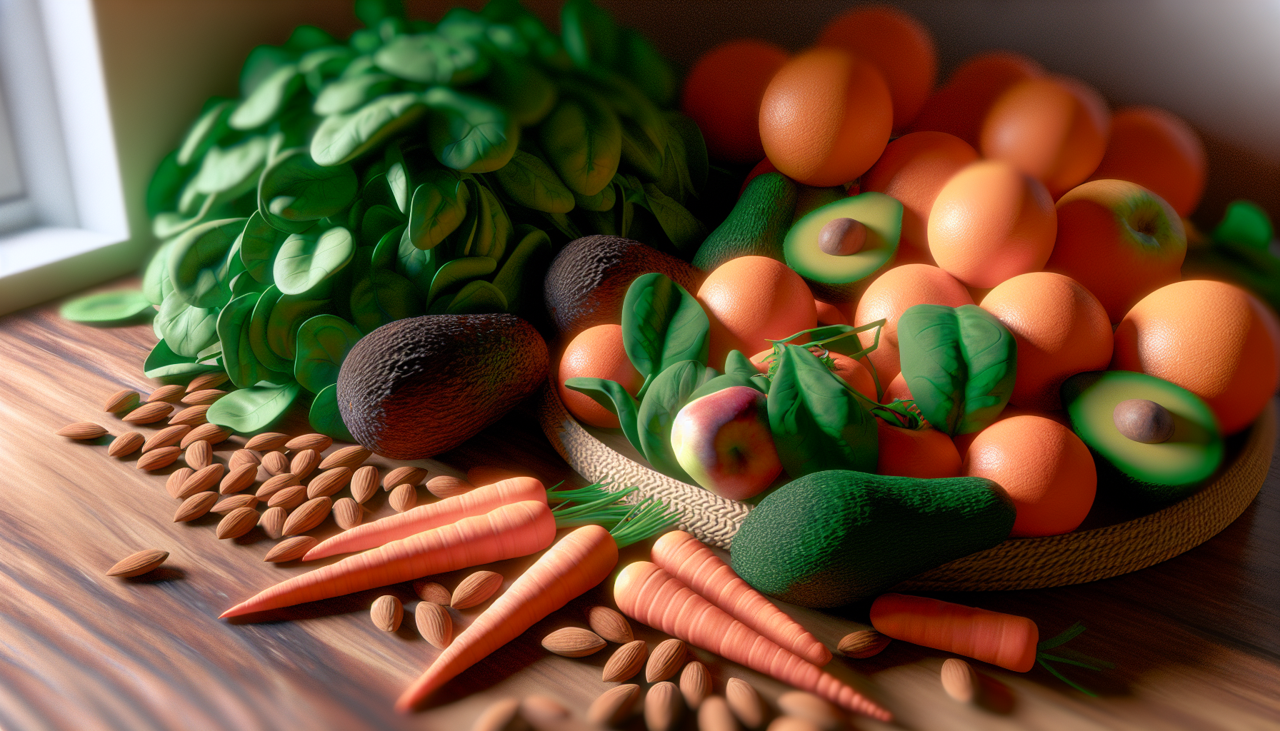 Fuentes naturales y funciones clave de las principales vitaminas esenciales para la salud diaria