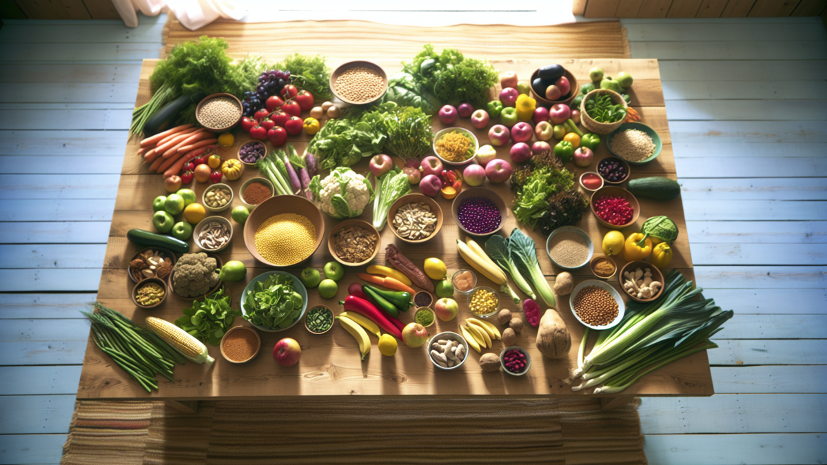 Planificación semanal de menús para una alimentación equilibrada, variada y sostenible