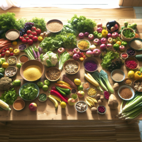 Planificación semanal de menús para una alimentación equilibrada, variada y sostenible