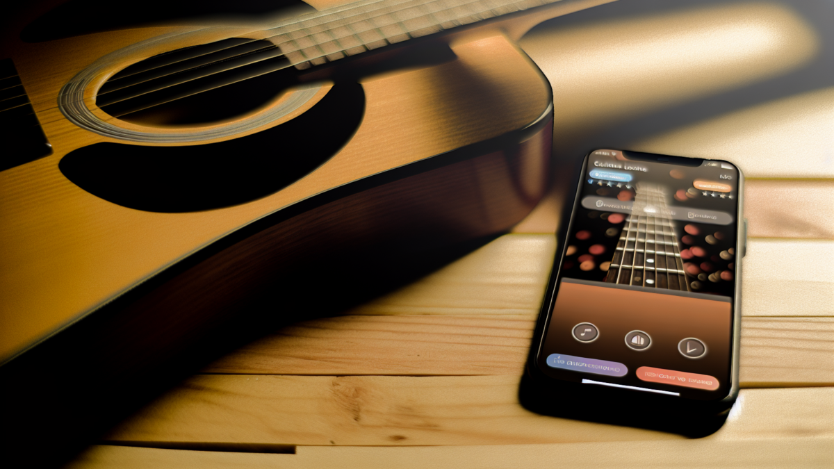 Cómo aprender a tocar la guitarra usando tu celular.