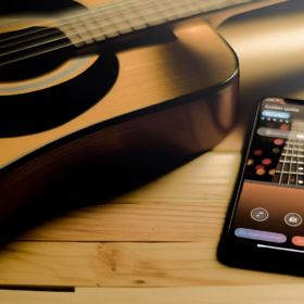 Cómo aprender a tocar la guitarra usando tu celular.