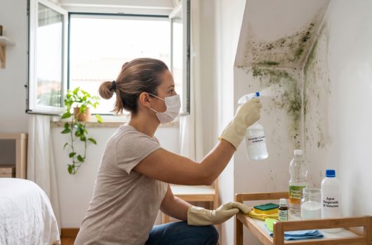 recetas para eliminar moho de la pared